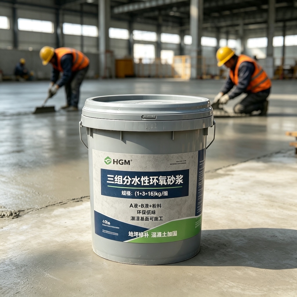 桥西三组份水性环氧砂浆